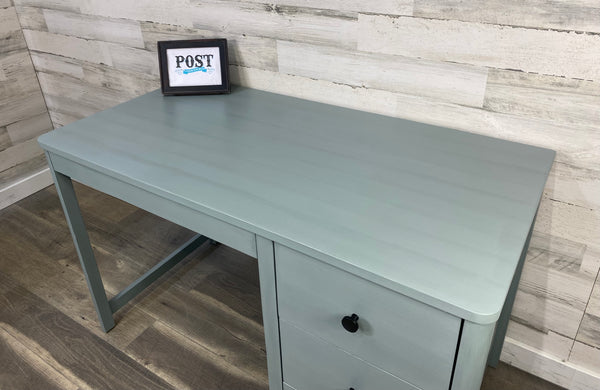 Blue Gray Modern Desk