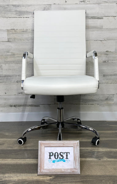 Modern White Office Chair