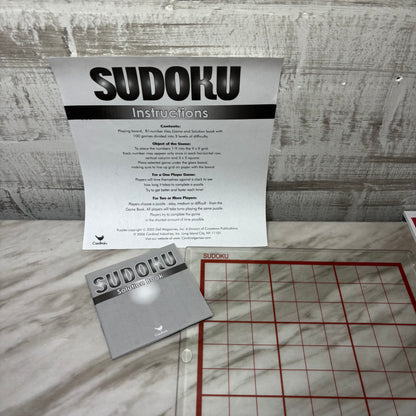 Sudoku Game W/ Glass Board