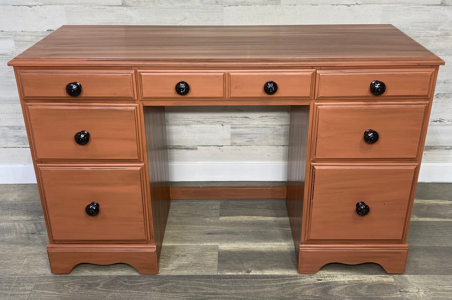 Terracotta Orange Desk