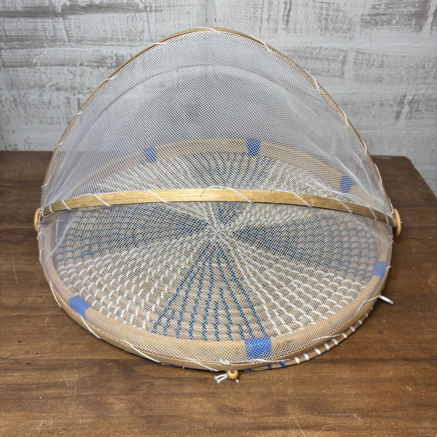 Woven Food Tent Basket Tray