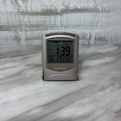 Vintage RadioShack Digital Travel Alarm Clock Calendar Thermometer