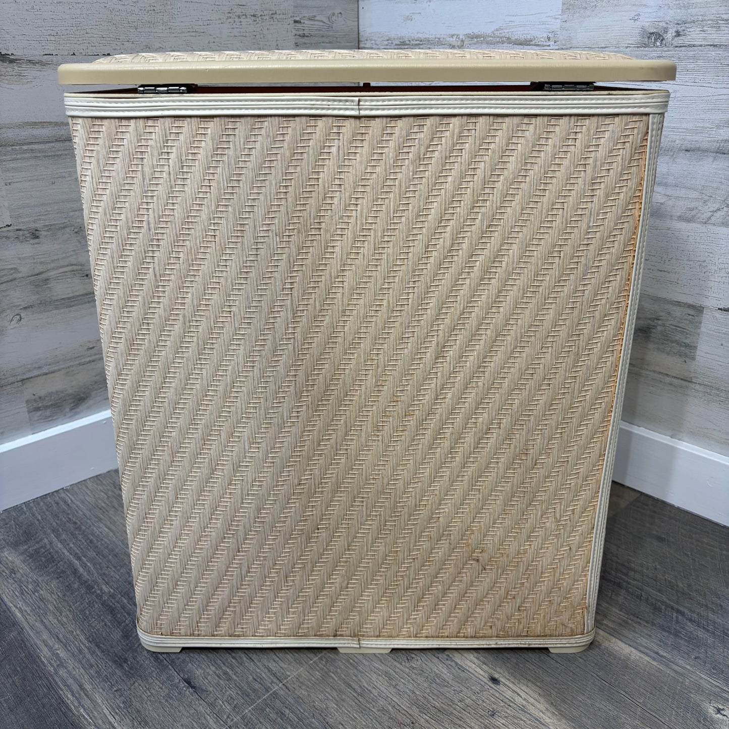 Mid Century Burlington Hamper