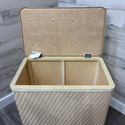 Mid Century Burlington Hamper