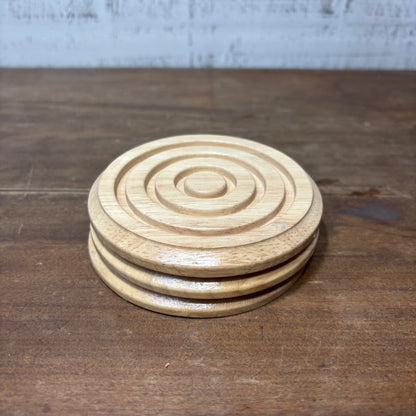 Wooden Coasters Set Of 3