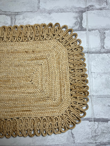 Braided Jute Placemats Set of 3