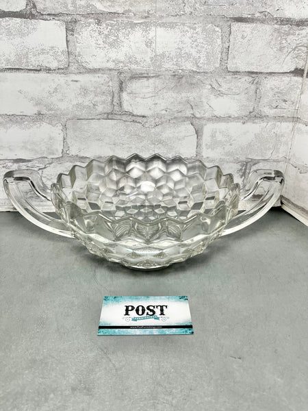 Fostoria Glass Candy Dish Boat