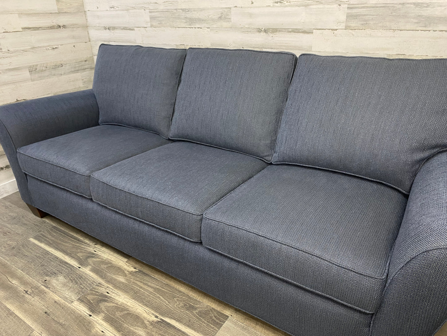 Stickley Gray/Blue Sofa Couch