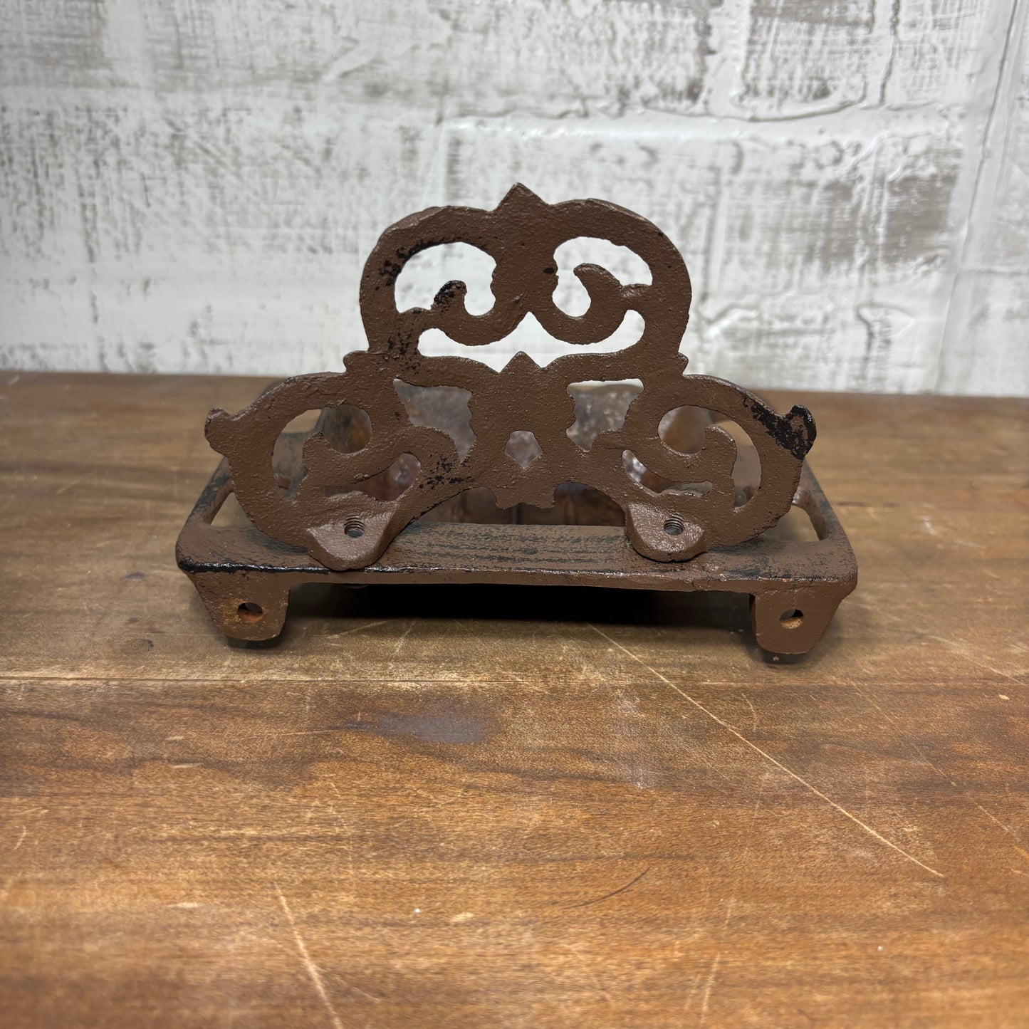 Antique Cast Iron Soap Dish