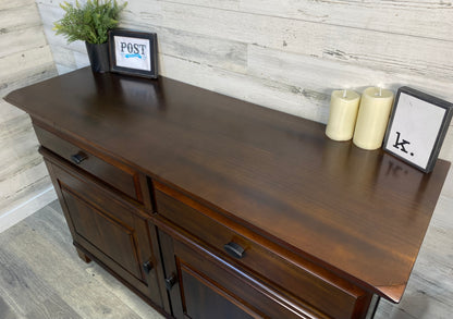 Ashley Furniture Dark Wood Buffet