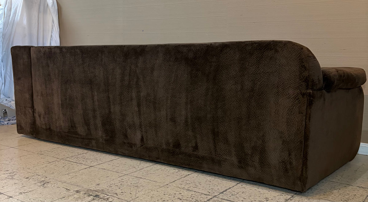 4pc Brown Sectional Couch