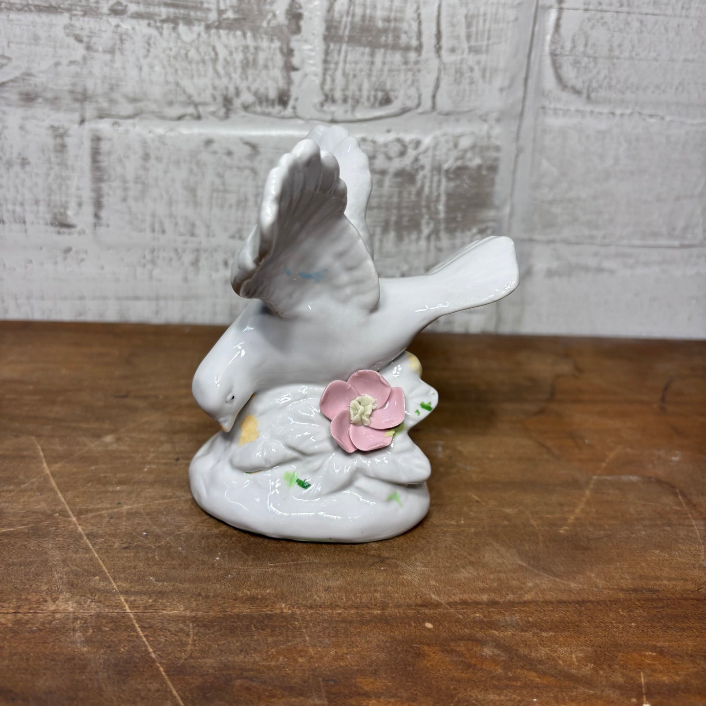 White Dove Porcelain Figurine