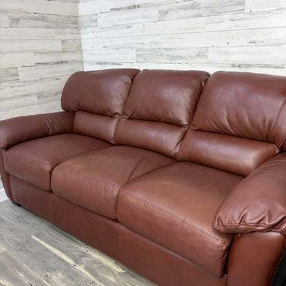 Leather Couch & Chair Set