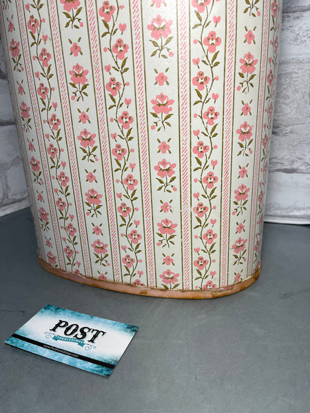 Vintage Floral Harvell Waste Basket