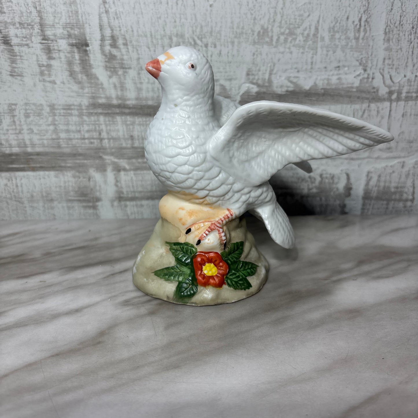 Vintage Porcelain White Dove