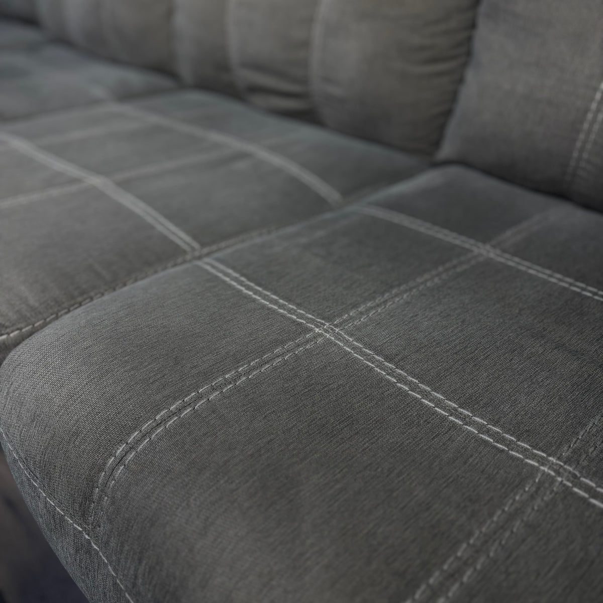 Gray 3pc Ashley Sectional Couch