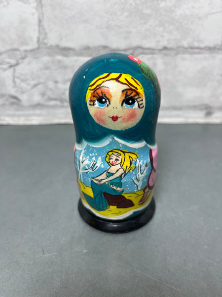 Mermaid Treasure Matreshka Nesting Dolls