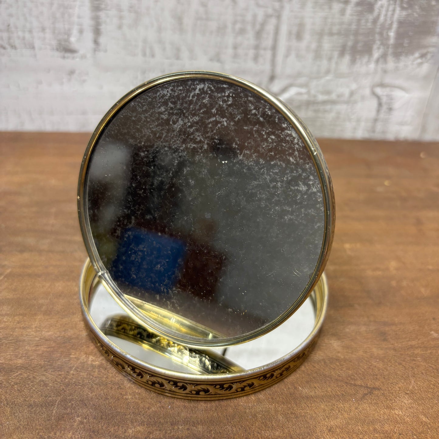 Vintage Folding Compact Mirror