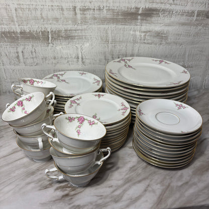 Vintage Rosalinda Heinrich (H&Co) Selb Bavaria Porcelain Dinnerware China Set