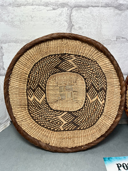 Woven Tonga Grass Basket Set Of 2