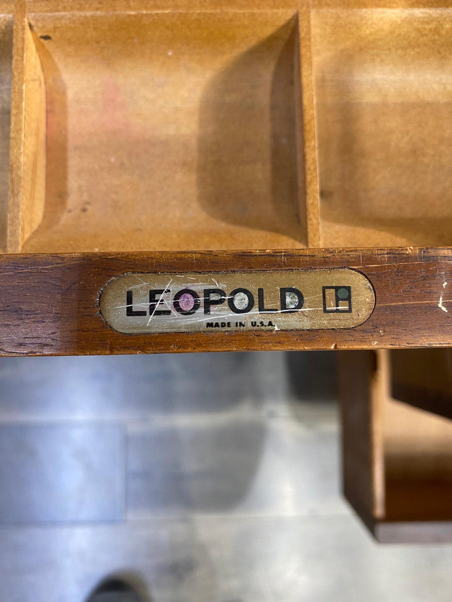 Mid Century Leopold Executive Desk