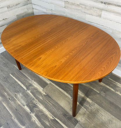 Mid Century Danish Teak Dining Table