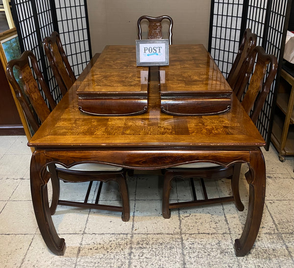 Asian Style Universal Dining Table & Chairs