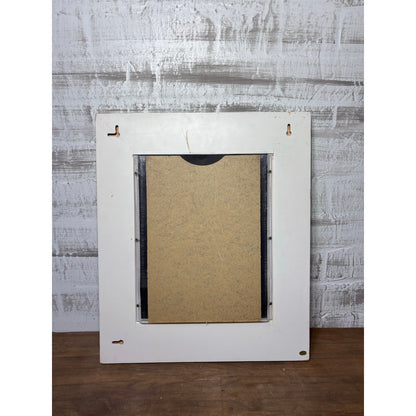 White Distressed Picture Frame