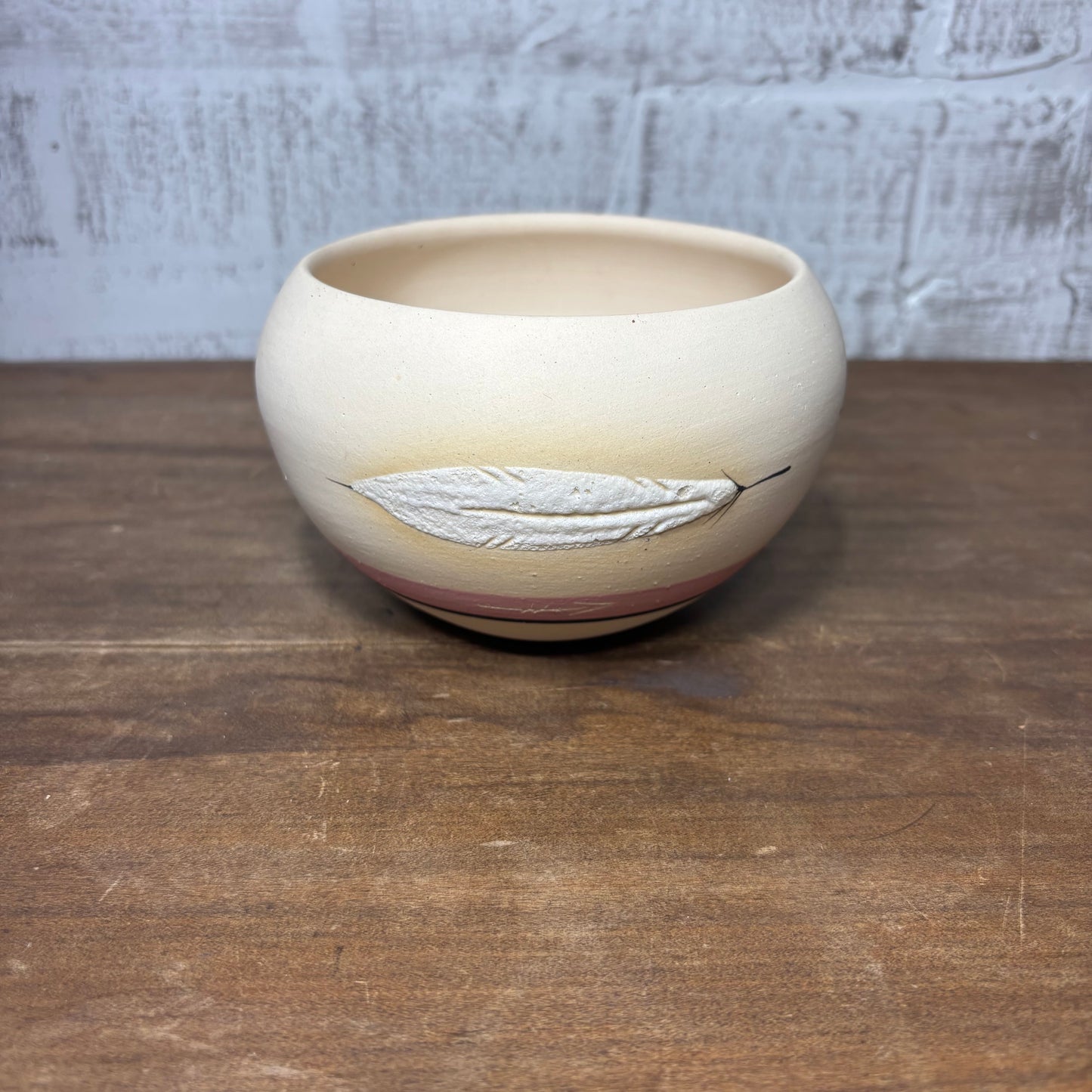 Vintage Desert Pueblo Pottery Southwestern Navajo Bowl