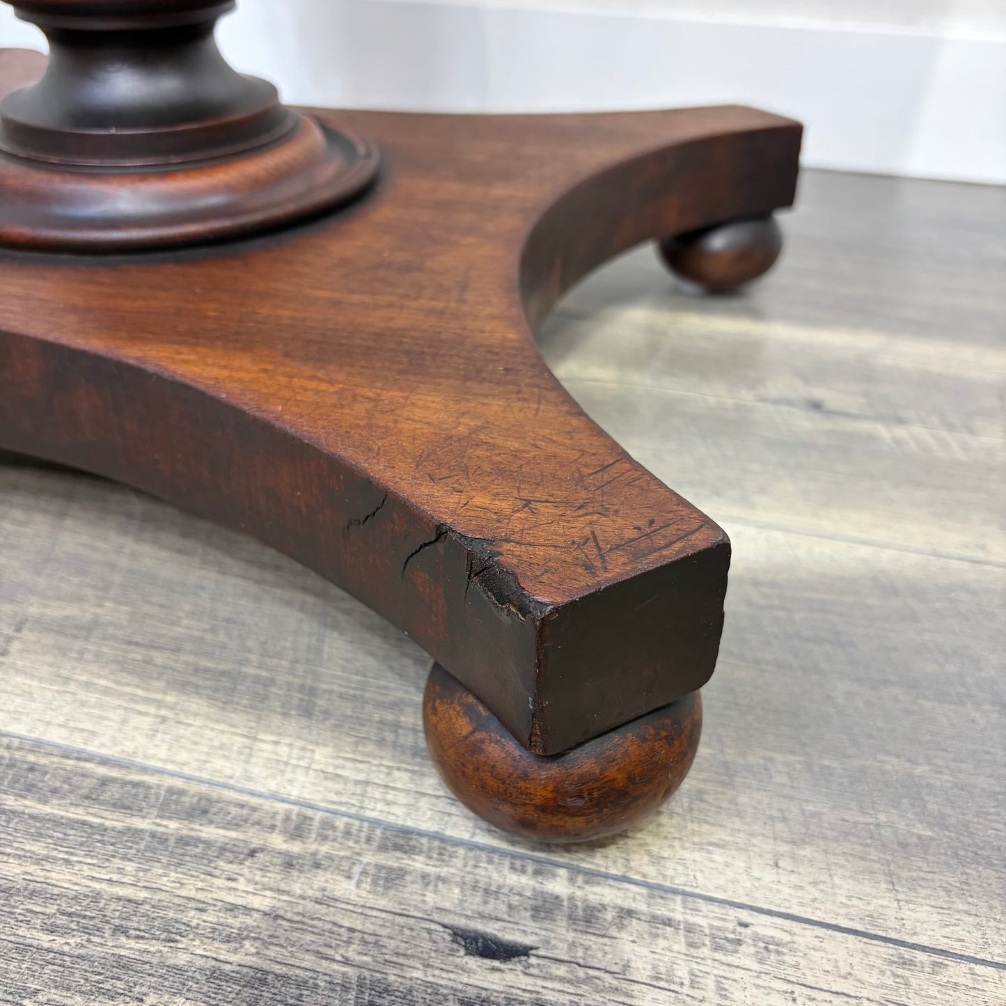 Antique Mahogany End Table