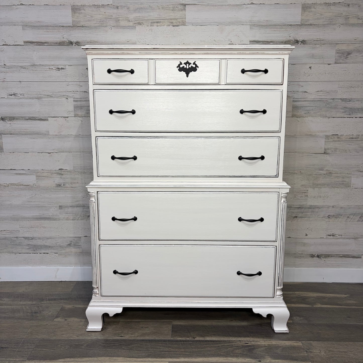 Tall White Dresser