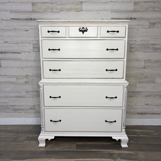 Tall White Dresser