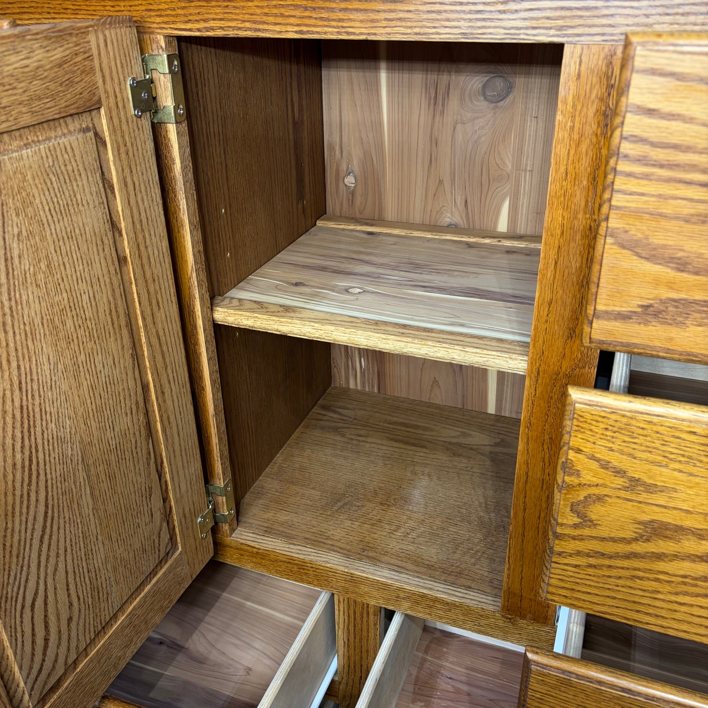 Large Dresser W/ Cedar Lined Drawers