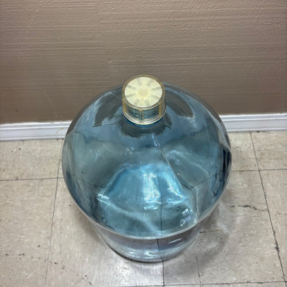 Vintage Blue Tint Large Glass Jug