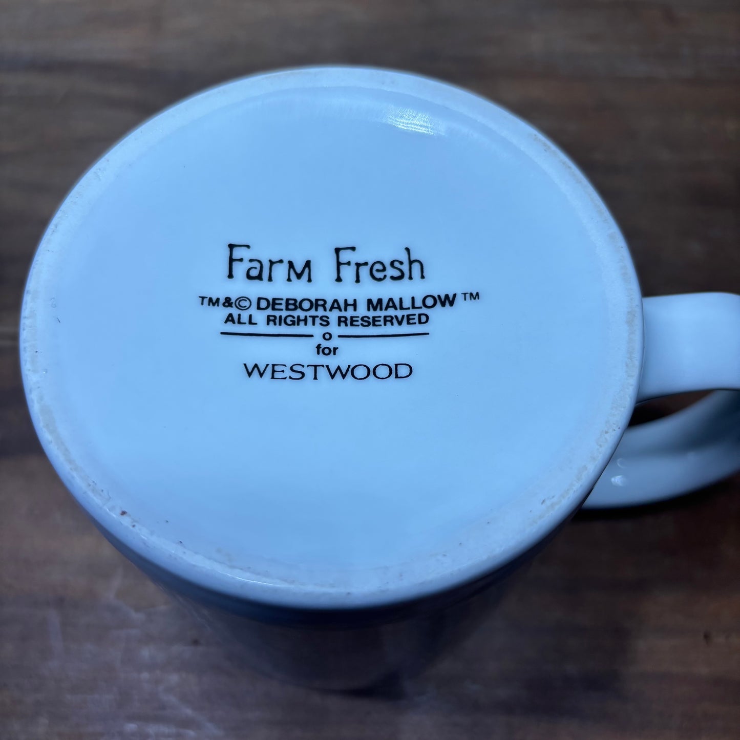 "Coffee Cluck" Chicken Large Mug