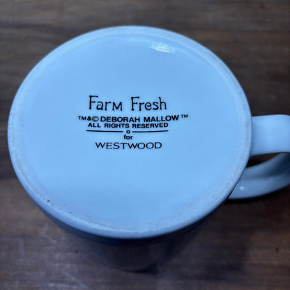 "Coffee Cluck" Chicken Large Mug