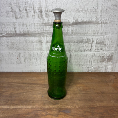 Vintage Sprite Glass Bottle