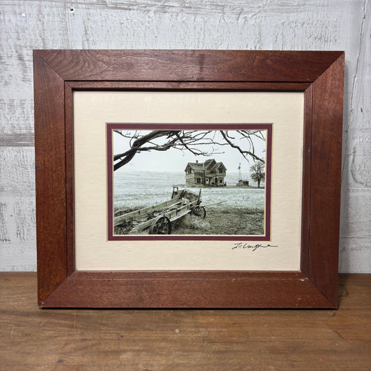 Abandoned “The Charles Nelson House” Framed Signed Pictured