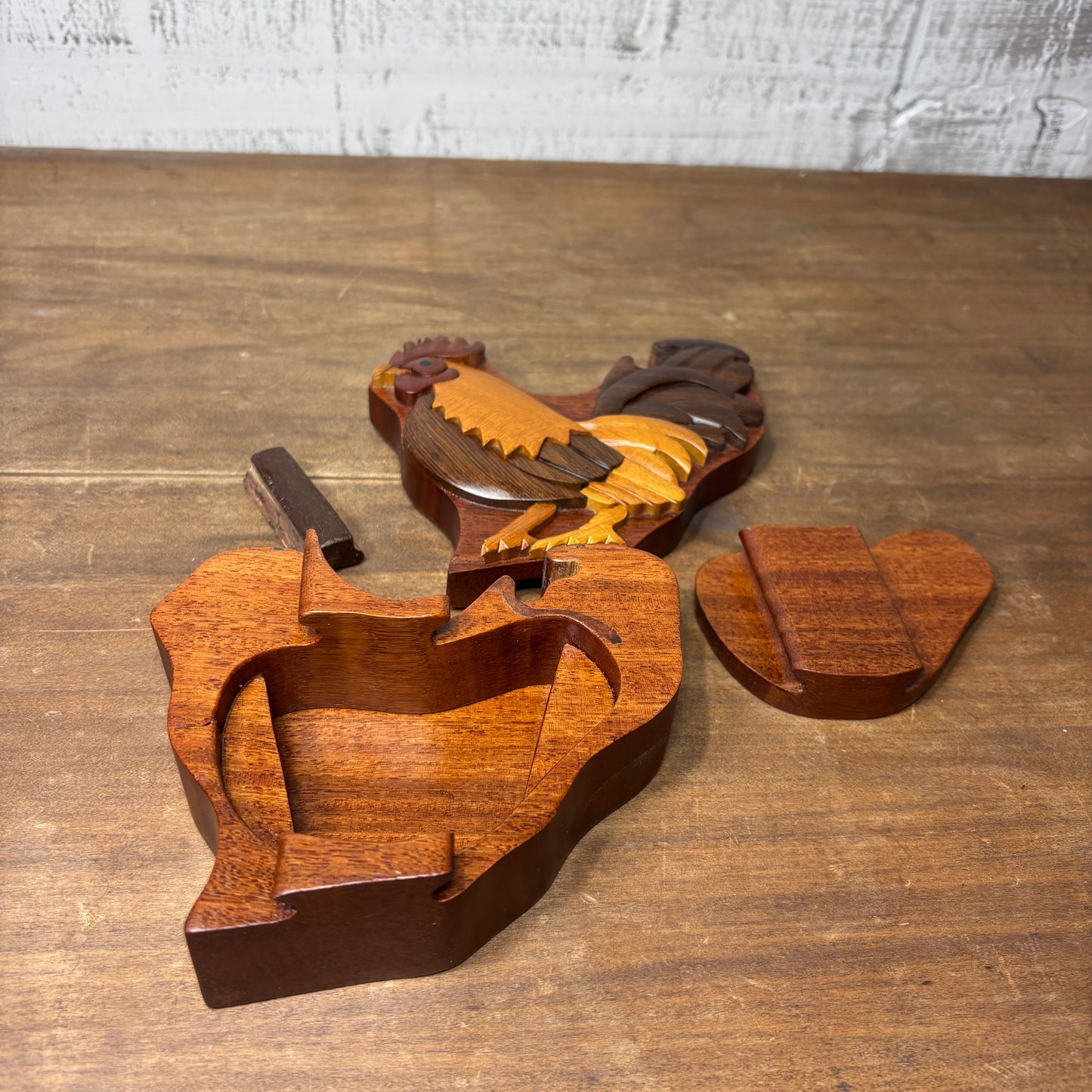 Rooster 3D Wooden Puzzle