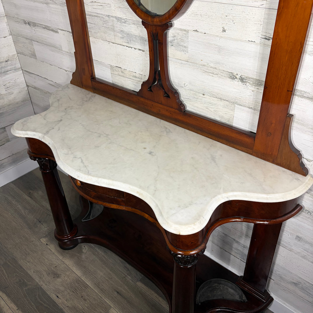 Antique Victorian Hall Tree