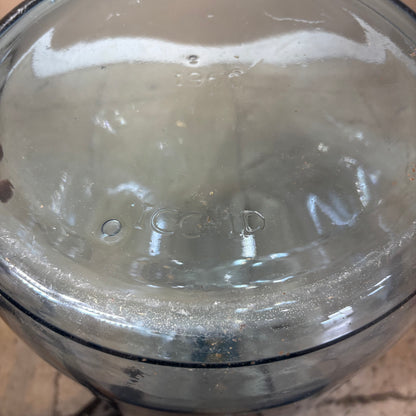 Vintage Blue Tint Large Glass Jug