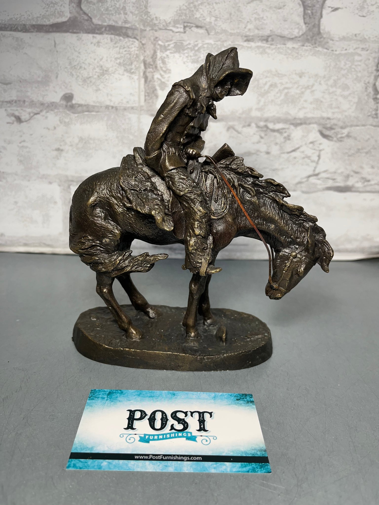 Fredric Remington Vintage Bronze “Northern” Statue