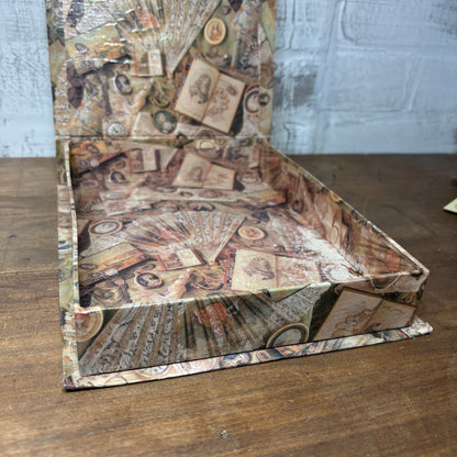 Vintage Angel Cherub Storage Box