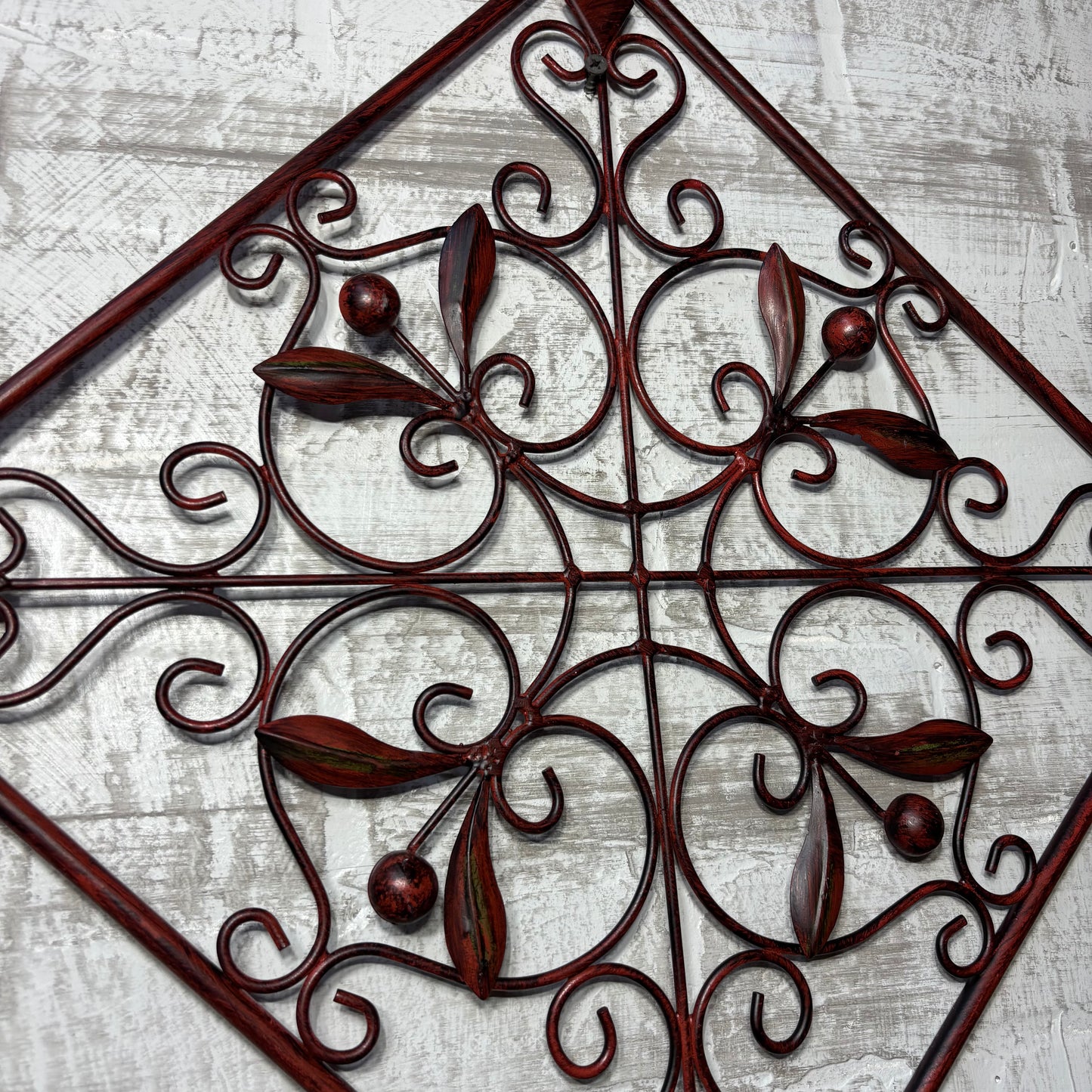 Wrought Iron Scroll Decor