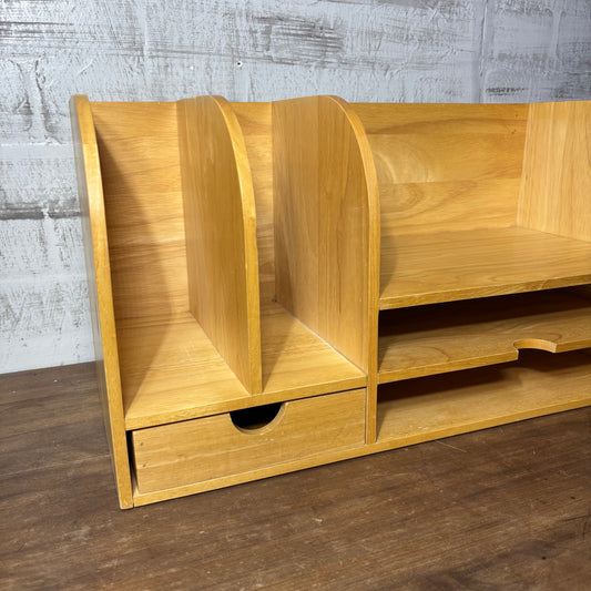 Wooden Desk Organizer