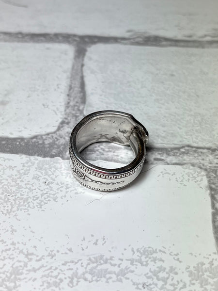 Cleopatra Sterling Silver Spoon Ring