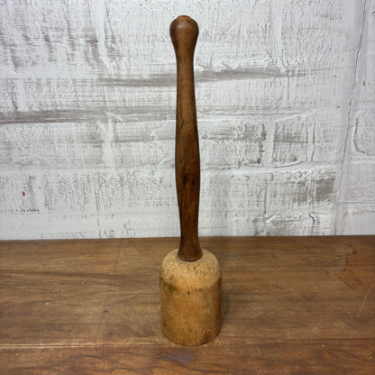 Antique Wooded Masher