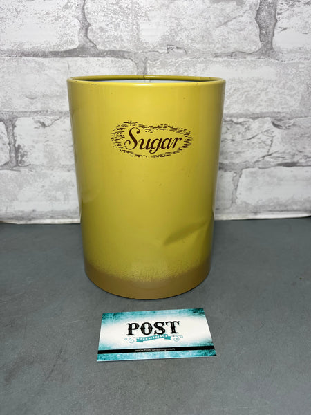 Vintage Burlington Metal “Sugar” Canister