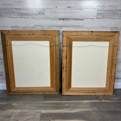 Original Artist South West Desert Framed Painting Set