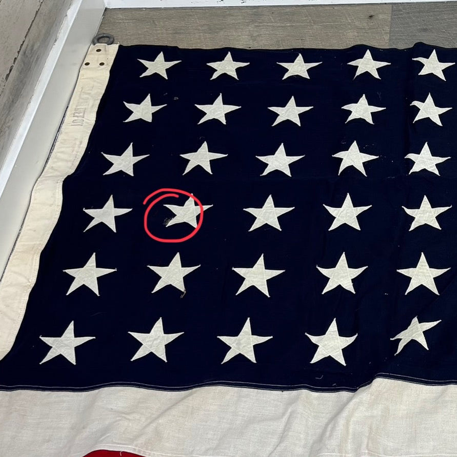 Vintage American 48 Star Flag